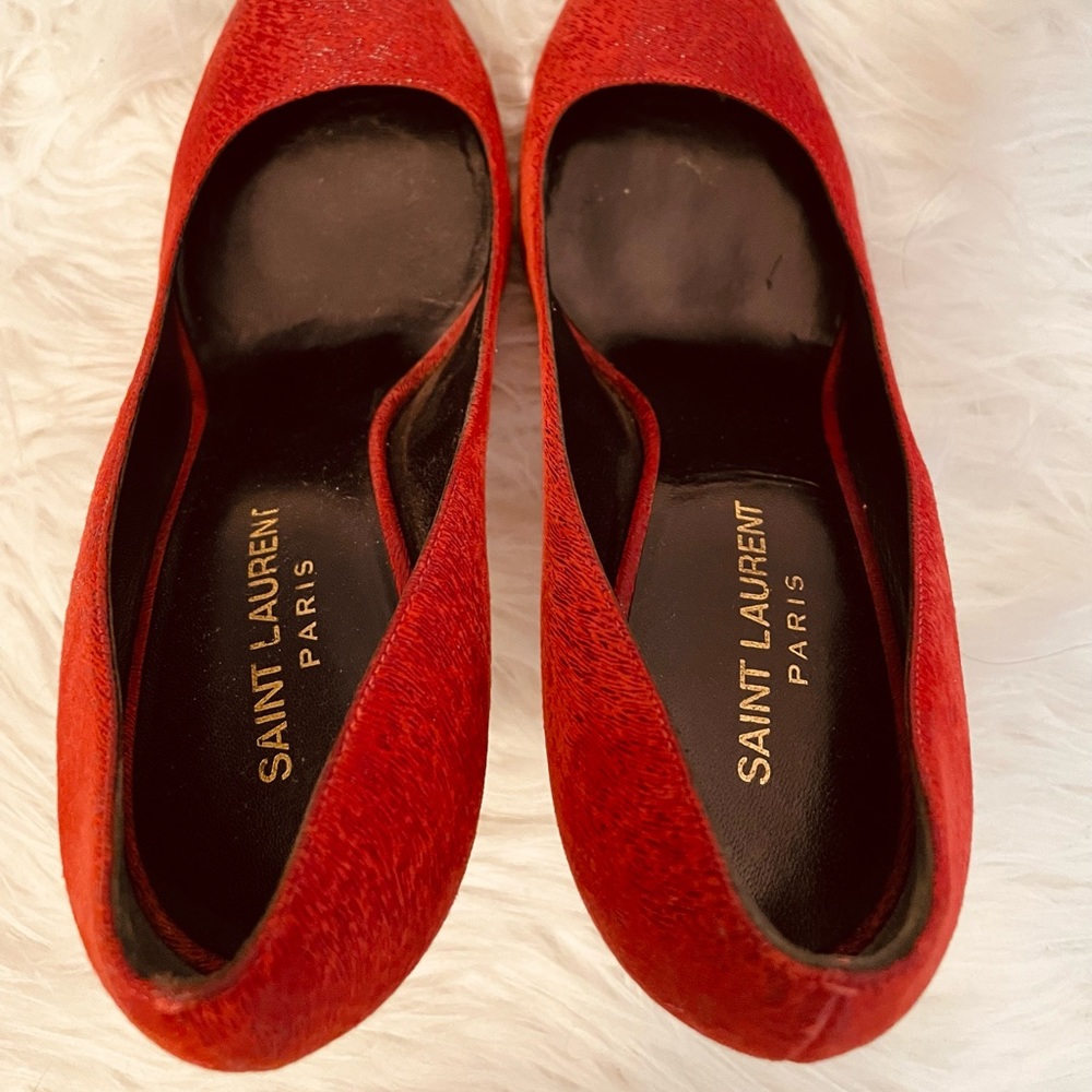 Saint Laurent Red Heels - Picture 4 of 7